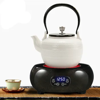 Vroče Plošče Svetlobni val čaj peči železa lonec keramični električni štedilnik gospodinjski mali indukcijski high power boilin NOVA