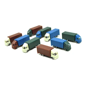 1/150 Obsega Arhitekturni Model Tovornjaka Igrače Model Plastično Mini Barvo, Kombi Za Diorama Model Stavb, Cest Pokrajino, Zaradi Česar