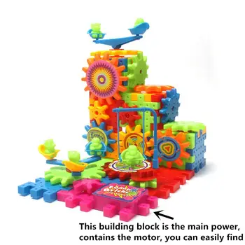 81 KOSOV Električnega Orodja 3D Model Zgradbe Kompleti Plastičnih Opeke, Bloki, Izobraževalne Igrače Za Otroke, Otroci Darila