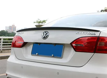 Za Volkswagen Jetta Spojler za obdobje 2012-Sagitar spojler Visoko Kakovostne ABS Materiala Avto Zadaj Krilo Premaz Barve, Zadnji Spojler