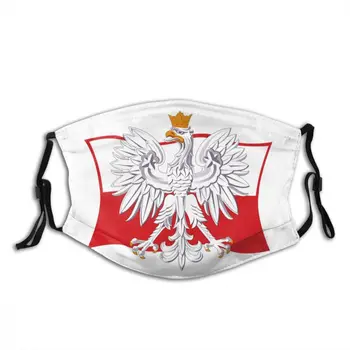 Republika Poljska Zastava Moških Non-Enkratno Anti Meglica Proti Prašno Zaščito Respirator Maske z Filtri