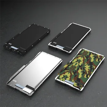 Oklep Kralj Iz Nerjavečega Jekla Metal Flip Primeru Za Samsung Galaxy Note 10 9 8 Shockproof Pokrovček Za Samsung Note 10+ S10 Plus Luksuznih