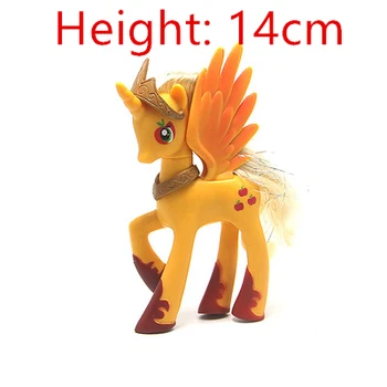 13 cm 80 g Moje Anime Igrača Omejeno Editioncute Samorog Pvc Luna Princesa Malo Konj Številke Igrač, Lutk Konj Igrače