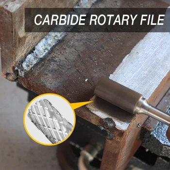 3*6 mm Kovinski Risanje Volframov Karbid Rezkanje Rotacijski Rezalnik Orodje Burr CNC Graviranje Abrazivna Orodja Kovinarstvo Rezkanje Poliranje