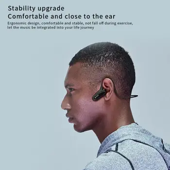 Bluetooth 5.0 Z2 Brezžične Slušalke Kostne Prevodnosti Slušalke Šport na Prostem Slušalke Z Mikrofonom za Prostoročno HD Klic Slušalke