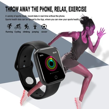 I5 Pametno Gledati Vrhunska Nepremočljiva Šport Smartwatch Srčnega Utripa Fitnes Tracker Pedometer Klic Opomnik Smartband