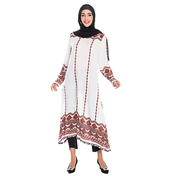 Abaya Turčija, Savdska Arabski Vrh Mujer Muslimanskih Dolgo, Womens Vrhovi Ropa Musulmana Mujer Islam Oblačila Vetement Femme Haljo Musulmane