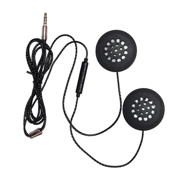 Motoristična Čelada Slušalke Zvočniki 3.5 mm Jack Žične Slušalke Slušalke Slušalke HD z Mikrofonom za Motoristična Čelada Inter