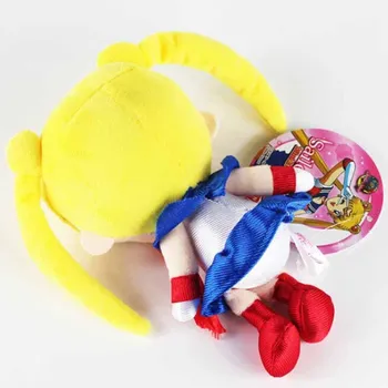 15 cm Sailor Moon Plišastih Igrač Anime Dekleta Usagi Tsukino Q Ver. Mehko Polnjene Lutka Darilo za Otroke