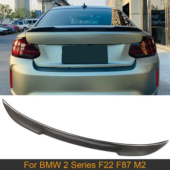 Ogljikovih Vlaken Zadaj Prtljažnik Spojler Krilo za BMW 2 Serija F22 F87 M2 Znanja Limuzina M Sport Coupe-2019 Zadaj Prtljažnik za Ustnice Krilo Spojler