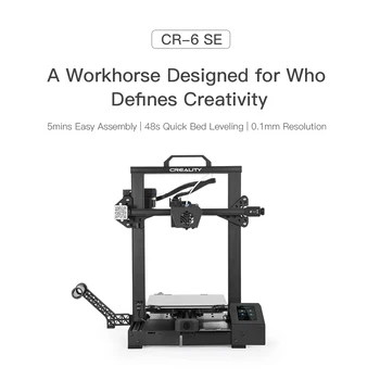 CREALITY 3D CR-6 SE Tiskalnik 32 Bit Tiho Mainboard Dvojno Z-Osi 3D Drucker Impresora Kit