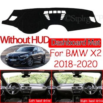 Za BMW X2 F39 2018 2019 2020 Anti-Slip Mat nadzorna plošča Pokrov Pad Dežnik Dashmat Zaščito Preprogo Anti-UV Dash Avto Dodatki Preprogo