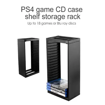 Igre Disc Title Shranjevanje Stolp Primeru CD Stojalo Nosilec Vesa za PS4 Slim Pro igralne Konzole Igre Sim Box Imetnik Praktično Gostiteljske