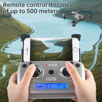 SG907 4K Profissional Brnenje GPS 5G WIFI FPV Dron Optični Tok Zložljive 50X Povečavo Anti Shake RC Quadcopte Fotoaparat brezpilotna letala PK E520S