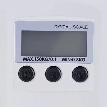 Vrhunska LCD Digitalni Elektronski Baby elektronski obsega prenosni plastičnih anti-padec baby pet težo obsega 0.3 kg-150 kg Digitalni