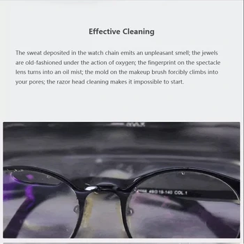 Xiaomi EraClean Ultrazvočno Čiščenje Pralni 45000Hz Visoko Frekvenco Vibracije za Čiščenje Očala, Nakit, Ure Ličila Ščetke