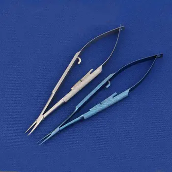 Mikroskopski očesni instrument lock-vnesite iglo imetnik kozmetični plastična kirurgija dvojno veke embedding operacijo orodje iglo c