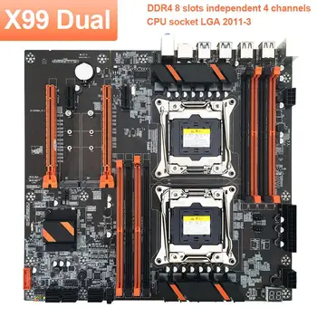 X99 Dual CPU Motherboard Stabilen, Hiter Računalnik Vezje Za Domačo Pisarno