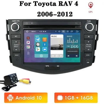 IPS Android 10 2din 7 Palčni avtoradia za Toyota RAV4 2006 2007 2008 2009 2010 2011 2012 GPS DVD Predvajalnik Navigacija Multimedia