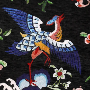 Kitajski slog tiskanja svile, perilo tkanine, svež obleko, perilo tkanine, dihanje svilene tkanine za obleko debelo bombažno krpo