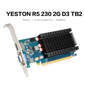 Yeston R5 230-2G D3 2GB GDDR3 64Bit 625MHz 1200MHz Video Iger, Grafične Kartice Nizke moči za PC Računalnik