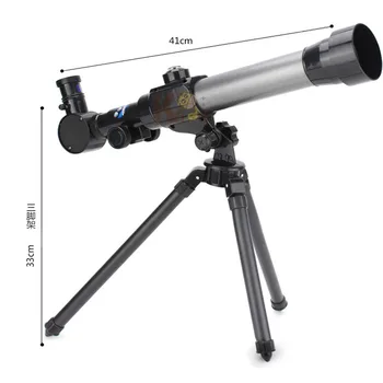 Otrok Teleskop Otroci Izobraževalne Igrače Oko Prostor Astronomski Daljnogled, Stojala s 3 Objektiv 20X 30X 40X Set Za Učenje