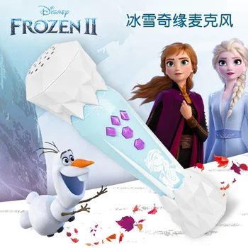 Disney zamrznjeno 2 princesa dekleta mikrofon igrača glasbo, petje mikrofon otroci darilo