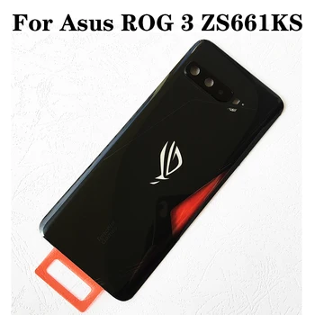 Za Asus ROG Telefon 3 ZS661KS I003D Stekla Zadaj, Ohišje Baterije Nazaj Kritje Primera+Sredini Okvirja stanovanja ZS661KS