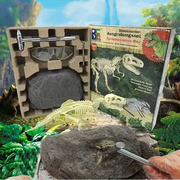 Otrok DIY Model Izobraževalne Slikarstvo Dinozaver Arheološkega Izkopa Igrače - Tyrannosaurus