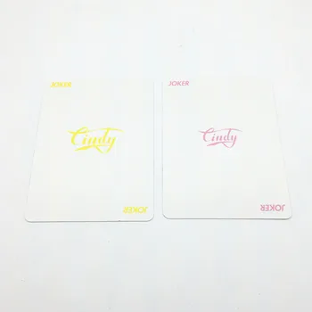 1 Krova Novo Cindy Poker Set Papir, Igralne Karte, Igre Zbiranje Darilo L580