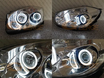 Za Geely Emgrand EX7 X7 Obdobje 2013-2018 Odlično Ultra svetla CCFL Angel Eyes Halo Obroči za vgradnjo avto Dodatki Dnevno Svetlobo