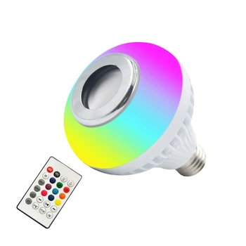 Bluetooth Glasbe Smart Žarnice Barva Spreminja, RGB LED Žarnice za Dom Trgovina Fazi