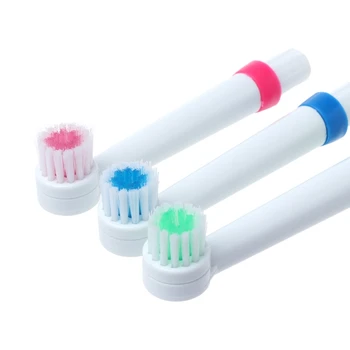 1 Set Električna zobna ščetka 4 Krtačo Glave Baterija Upravlja Ustno Higieno Ne za Polnjenje Zob Krtačo U1JE