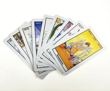 78 kart/set Celoten ruski Sevalno Rider Čakati, Tarot Karte, družabne Igre Prerokovanje Usode Tapo Kartice Igre