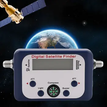 GSF-9506 Digitalni Satfinder Z LCD Zaslona UniversaI TV Sat Finder Meter Satelitov Finder Tester