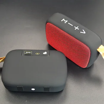 Prenosni Bluetooth Mini Zvočnik Z FM-Radio, Bluetooth Zvočnik Brezžični Loundpeakers Zunanji Zvočniki Podpora TF Kartica
