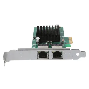 PCI-Express Dual Port 10/100/1000Mbps Gigabit Ethernet Kartice Server Adapter NIC Krmilnik EXPI9402PT