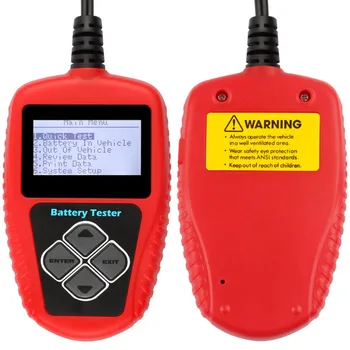 Akumulator Tester BA101 Diagnostično Orodje, 12V Baterija Digitalni Tester 2000CCA z Večjezičnim z Točen Rezultat