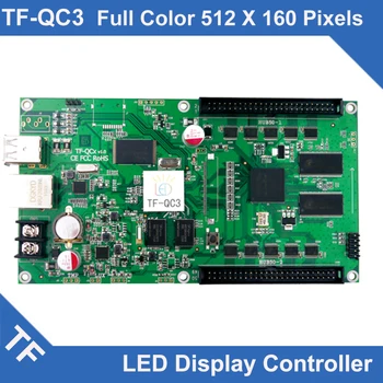 TF-QC3 Longgreat TF USB Ethernet port barvno LED zaslon asinhroni nadzorna kartica 512*160 384*320 PIKE