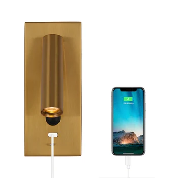ZEROUNO LED Stenska Luč S Stikalom In USB Vmesnik Moda Wandland Stalnica Koridor Oltarja Svetlobne Umetnosti Svetilka Wan