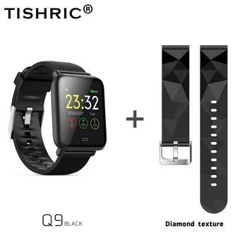 TISHRIC Q9 Smartwatch/Smart Gledam Ženske/Moški/Bluetooth Zapestnica Za Apple, Android, Iphone Watch Nepremočljiva Šport Krvni Tlak