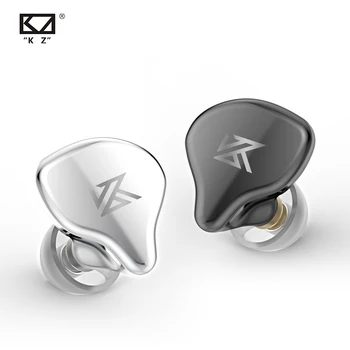 KZ S1 S1D TWS Pravi Brezžični Čepkov KZ Bluetooth 5.0 Slušalke 1BA+1DD Hibridni Prenosni HIFI Stereo Šport Slušalke šumov