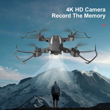2020 Novo F84 RC Brnenje S 4k 1080P HD Kamera, Wifi Fpv Helikopter, Modri In Črni barvi Zložljive Quadcopter Za Otroke Darilo Igrača