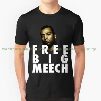 Brezplačno Big Meech Bmf Legendarni Slika Poletje Smešno T Shirt Za Moške, Ženske Detroit Bmf Gangster Gangsta Kapuco Past Zaporu, Thug
