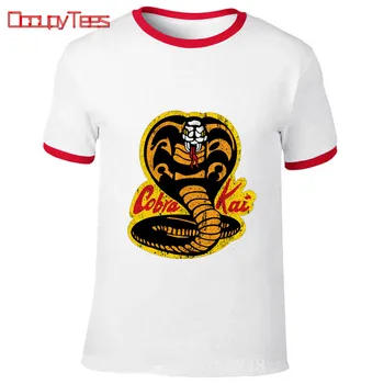 Tajski Strupenjača Cobra Kai T Shirt Čistega Bombaža Crewneck Priložnostne Vrhovi & Tees Smešno Mamba T-Shirt Bombažne Tkanine, Modna Oblačila
