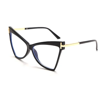 Mačka Oči Očala Okvirji Ženske Trending Stilov Mala Moda Računalnik Očala blagovne Znamke Oblikovalec Očala Očala UV400