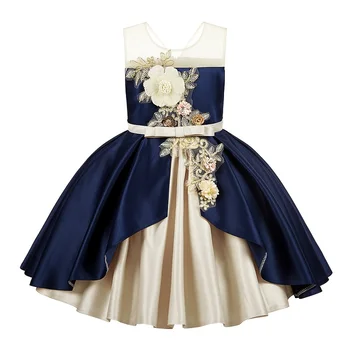 Cvet Dekleta Obleko Poročno zabavo Priložnostne Obleke Princess Poletje Dekleta Oblačenja Otrok Tutu Elegantna Oblačila