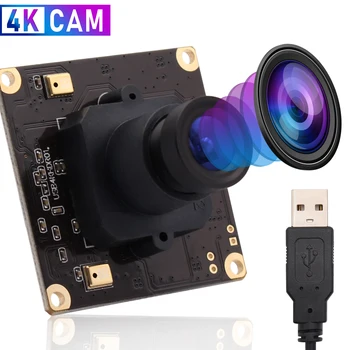 4K samodejno ostrenje USB Modula Kamere Mjpeg 30fps USB 2.0 Spletna Kamera Odbora z 2.8/3.6/6/8/12 mm Objektiv za Skeniranje Dokumentov, brezpilotna letala