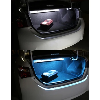 11Pcs Bela Canbus Napak led notranja luč Paket Komplet za obdobje 2013-2020 Hyundai Santafe Santa Fe DM ix45 led notranja luč