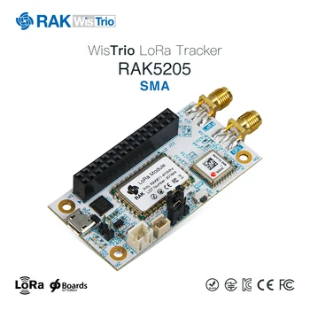 LoRa Tracker Open Source Odbor RAK811 Brezžični Daljinski Položaja Tracker Modul MEMS Senzorjev MAX-7Q GPS Antena LoRaWAN SX1276